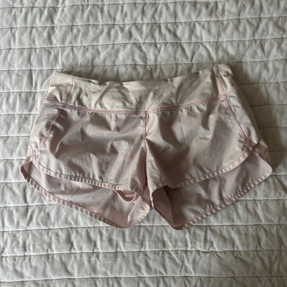 Women's Pink Lululemon Athletic Shorts